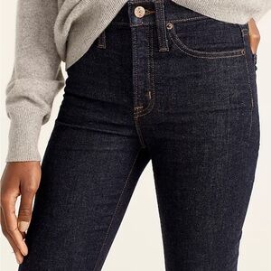 J. Crew 9" mid-rise toothpick jean in Classic Rinse wash Size 31
